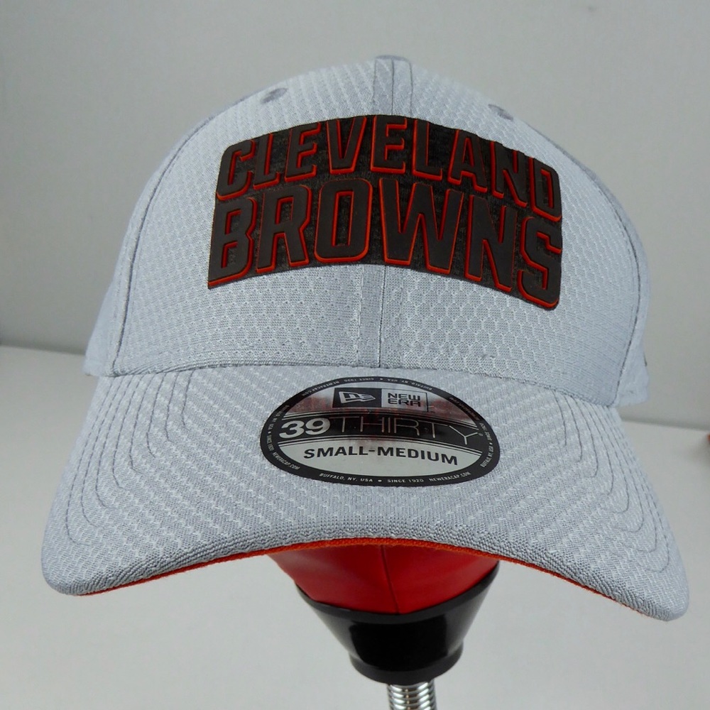 Cleveland Browns New Era 39-30 Raised Logo Hat Cap - Picture 2 of 8